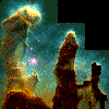 Eagle Nebula (Hubble Telescope)